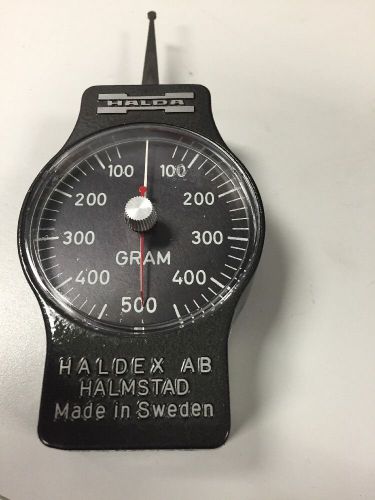 Haldex AB HALMSTAD:  0 -500 Gram pressure gage.