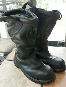 STC Fire &amp; Ice Marshall Crosstech Vibram Fire Fighter Steal Toe 14&#039;&#039; Boots 11W