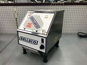 Belleco PT-1 (200 Slices per HR) Pop Through Toaster w/ 6 Conveyor Belt -