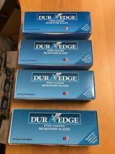 High Profile New Packs Microtome Blades DURAEDGE 10 boxes/50pcs. 500 blades