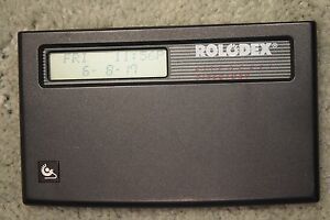 Vintage Electronics Rolodex 411 Pocket Directory Name Number Storage Scheduler