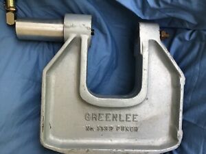 Greenlee 1732 Portable C-Frame Punch Drivers 1/2&#034; - 4&#034; Very nice !