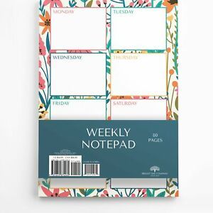 Weekly Notepad by Bright Day