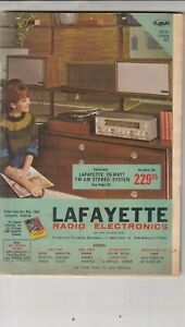 Lafayette Radio Electronics 1965 Catalog 662 - HAM CB STEREO GUITAR AMPS ADS