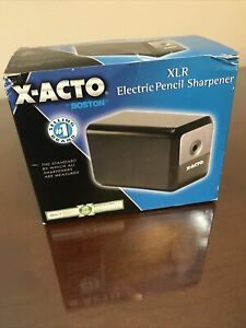 x-acto electric pencil sharpener charcoal black