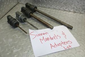 Genuine Sunnen Mandrel &amp; Adapter Lot #411E