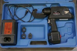 Huskie Robo-Crimp REC-415B  Battery Controlled Crimping Tool *NICE*