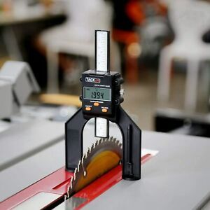 Digital Height Depth Gauge Tester Woodworking Table Saw Measure Duarable