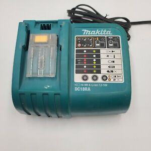 Makita 7.2-18V Fast Charger Model No. DC18RA Ni-MH &amp; Li-ion 120V - Fast Shipping