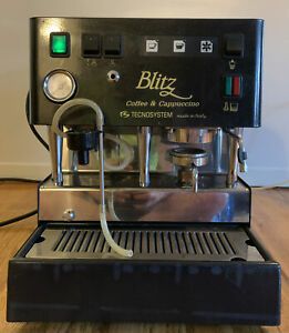 Blitz Tecnosystem ITALIAN Coffee &amp; Cappuccino Machine UNTESTED ESTATE SALE FIND