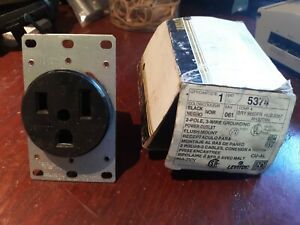 NEW Leviton 5374 50 Amp, 250 Volt, Flush Mounting Receptacle