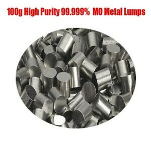 Metal Block Molybdenum 100 Grams 99.999% Collectibles Molybdenum Supplies