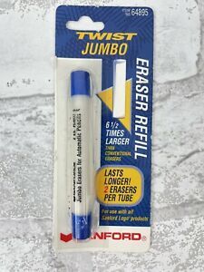 Vintage 1994 New Package Paper Mate Sanford 2 Twist JUMBO Eraser Refills 64895