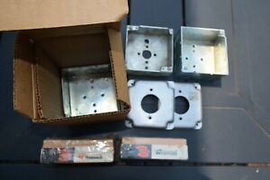 NOS Wiremold Deep Outlet Box 5747  RACO 1 1/2&#034;  2&#034;  Deep  Partial NOS/Used Lot