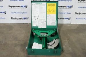 Greenlee 880 1/2&#034; Thru 2&#034; Rigid One-Shot Hydraulic Conduit Bender