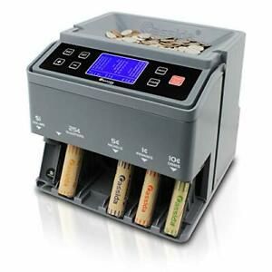 Professional USD Coin Counter, Sorter and Wrapper/Roller | 35% Faster C300