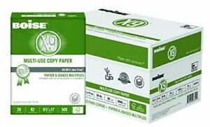 Boise X-9 Multi-Use Copy Paper 8.5&#034; x 11&#034; Letter 92 Bright White FSC Certifie...