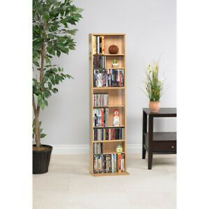 Media Tower Rack Storage 261 CD 114 DVD Shelf Cabinet Organizer Stand Holder New