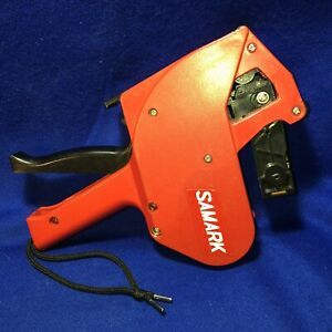 Samark SM8-7 Red Avery Dennison M-1 Price Label Maker Gun Marker