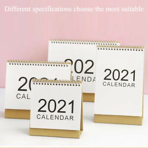 Timetable Yearly Agenda 2021 Desktop Calendar Daily Schedule Coil Calendar