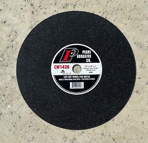 Pearl Abrasives Metal Cut Off Wheel. 14&#034; X 1/8&#034; X 1&#034;  CW1420