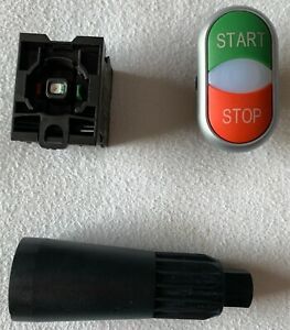 Eaton - M22-DDL-GR-X1/X0/K11/230-W Double Push Button - 1 NC - 1 NO - IP66 - NEW