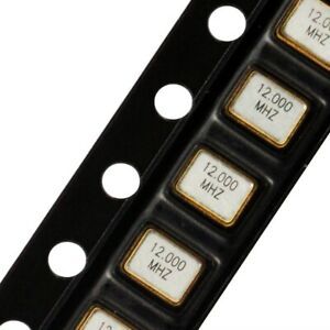 3000PCS/1Reel 12M 12MHz 12.000MHz 12pF ±10ppm Passive Crystal 3225 3.2mm2.5mm