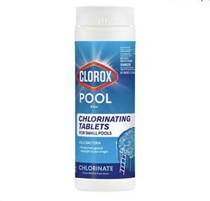 Clorox Pool&amp;Spa Small Pool 1&#034; Chlorinating Tablets 1.5 lb