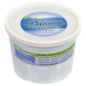NATURE&#039;S AIR 101-3EA Sponge Odor Absorber, Neutral, 64 oz Tub