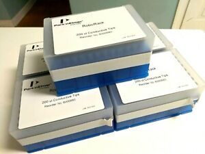 Perkin Elmer 6000683 Roborack 200µL Conductive Disposable (5 Racks or 480 Tips)