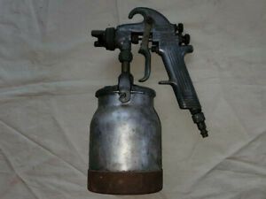 Vintage Binks Model 19 Spray Gun USA  with canister Works