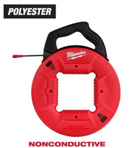 Milwaukee 50 ft. Polyester Fish Tape with Non-Conductive Tip