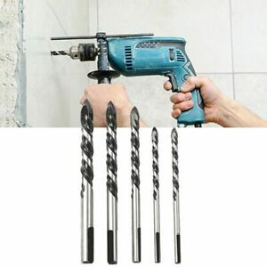 Plastic Wood Concrete Brick Triangle Power Tools Glass Drills Drill Bit Set
