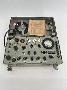 ECCO TV-7D/U Vintage Military Vacuum Tube Tester - Army Signal Corps - USA