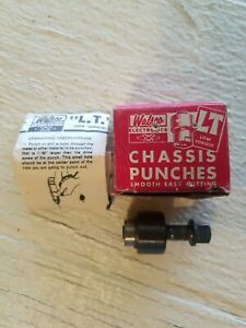 Vintage Walsco Electronics Chassis Punch No. 3075-R Round 3/4 Greenlee
