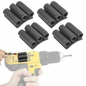 Spider Tool Holster - BitGripper v2 - PACK OF FOUR - Carry up to six driver bits