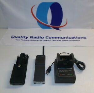 Motorola MT500 VHF Two Way Radio w Case &amp; Charger - Ghostbusters Prop