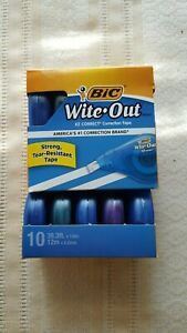 BIC Wite-Out EZ Correct Correction Tape 10 count