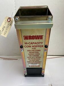 ROWE HI-CAPACITY COIN HOPPER 6-50276-09 FOR BC35, BC100, BC1200, BC3500