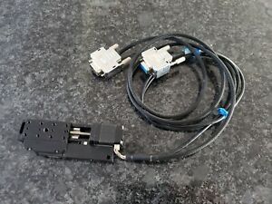 Edmund Optics Precision Motorized Linear Stage 26mm 1&#034; Travel Stepper w/ Encoder