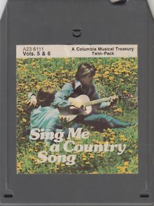 Sing Me a Country Song - Volumes 5 &amp; 6 -28767 8 Track Tape