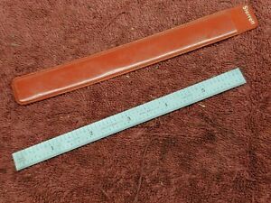 Vintage Starrett No.C305R  6&#034; Tempered Steel Rule