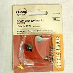Old Style Seats And Springs For Delta Single-Handle Faucet Repair Kit# 80703 P25