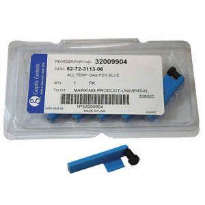 GRAPHIC CONTROLS 82-72-3113-06 - STATIC PENS Chart Recorder Pen,Blue,PK6