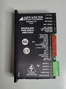 Advanced Motion Controls Brushless PWM Servo Amplifier B12A6F-SE1