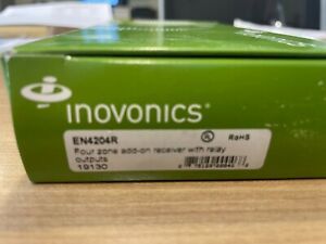 Inovonics four zone add-on Wireless Receiver with relays EN4204R