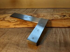 Vintage Starrett Bevel Edge Machinist Square No. 55 USA