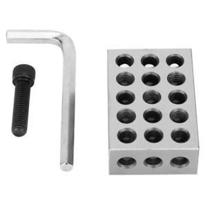 123 Blocks 0.0001Ultra Gauge Blocks 23 Holes With Screws Wrench