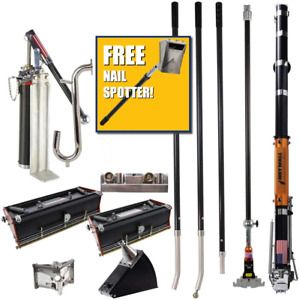 Drywall Master Professional Taping And Finishing Tool Set Plus Free 3&#034; Nail Spot
