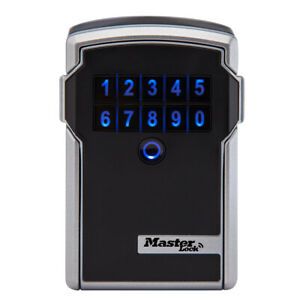 Masterlock Bluetooth Electronic Wall Mount Push Button Lock Box - 5441D
